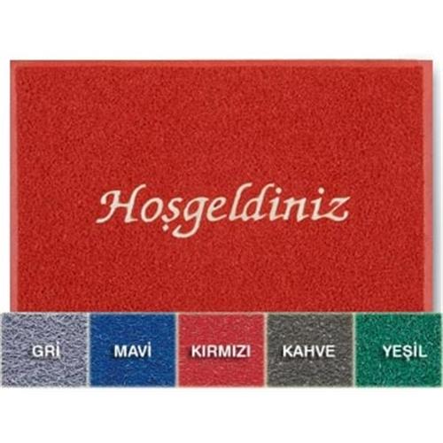 Kıvırcık Paspas - Ebatlı